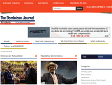 Tablet Screenshot of dominicanjournalusa.com